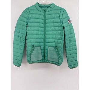 French Cook Frazier‎ Paris Lightweight Down Puffer Jacket Mint Green Size Medium